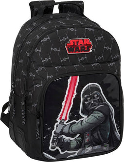Schoolrugzak Star Wars The fighter Zwart 32 x 42 x 15 cm