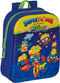 Schoolrugzak SuperThings 3D Blauw Multicolour 22 x 27 x 10 cm