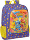 Schoolrugzak SuperThings Guardians of Kazoom Paars Geel (32 x 42 x 14 cm)