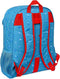 Schoolrugzak SuperThings Rescue force 32 x 42 x 14 cm Blauw