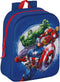 Schoolrugzak The Avengers 3D Marineblauw 22 x 27 x 10 cm