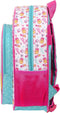 Schoolrugzak The Bellies 26 x 34 x 11 cm Paars Turkoois Wit