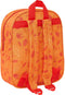 Schoolrugzak The Lion King Oranje 22 x 27 x 10 cm 3D