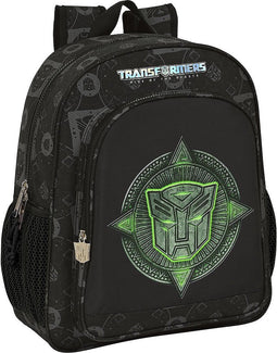Schoolrugzak Transformers 32 x 38 x 12 cm Zwart