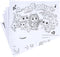 Schoolset - GABBY - Schrijfwarenset - Schrijfset - Tekenset - Back To School - Schoolbenodigdheden - Kleurpapierset - Pennendoosje, Markers, Pen, Gum, Puntenslijper, Notitieboekje, Kleurpotloden, Potloden (HB), Kleurplaten - Gabby's Dollhouse
