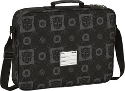 Schooltas Transformers Zwart 38 x 28 x 6 cm