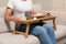 Schoottafel met Cuphouder en Tablethouder - Laptopstandaard - Bamboe
