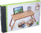 Schoottafel met Cuphouder en Tablethouder - Laptopstandaard - Bamboe