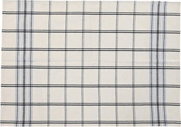 Schort met Buidelzak DKD Home Decor Zwart Beige Blauw Katoen (70 x 1 x 85 cm)