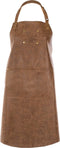 Schort TRUMAN (Logo + Pocket), 64x85 cm, walnut