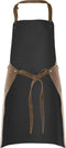 Schort TRUMAN (Logo + Pocket), 64x85 cm, walnut