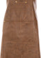 Schort TRUMAN (Logo + Pocket), 64x85 cm, walnut