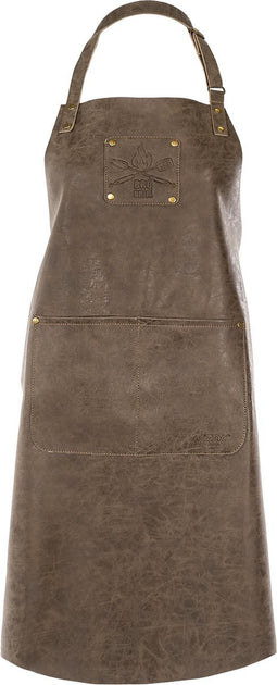 Schort TRUMAN (Logo + Pocket), 64x85cm, coffee