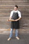 Schort TRUMAN (Logo + Pocket), 64x85cm, coffee
