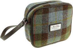 Schoudertas Almond MacLeod Tartan - 19x21x7 - Harris Tweed - Glen Appin of Scotland