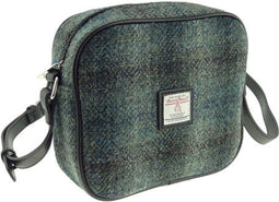 Schoudertas Almond Mosgroen - 19x21x7 - Harris Tweed - Glen Appin of Scotland