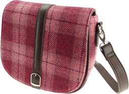 Schoudertas Beauly Roze (Salmon) - Harris Tweed - Glen Appin of Scotland
