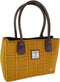 Schoudertas Cassley Mosterd Geel (English Mustard) - Klassiek - Harris Tweed - Glen Appin of Scotland