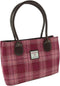 Schoudertas Cassley Roze (Salmon Pink) - Klassiek - Harris Tweed - Glen Appin of Scotland