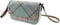 Schoudertas Crossbody Blauw Roze - Rosehall - Abraham Moon Tweed - Glen Appin of Scotland