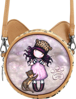 Schoudertas Gorjuss Luipaard (13,5 x 5,5 x 13,5 cm)