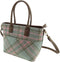 Schoudertas Loxley Blauw Roze (Aqua Pink) - Rosehall - Abraham Moon Tweed - Glen Appin of Scotland