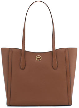 Schoudertas Michael Kors Leida Bruin 34 x 29 x 12 cm