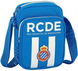 Schoudertas RCD Espanyol Blauw Wit (16 x 22 x 6 cm)