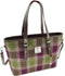Schoudertas Spey Heide Paars (Heather) - Groot - Ritssluiting - Harris Tweed - Glen Appin of Scotland