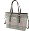 Schoudertas Spey Zacht Roze Buchanan - Groot - Ritssluiting - Harris Tweed - Glen Appin of Scotland