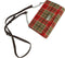 Schoudertas Strathy Rood Groen Tartan - Portemonnee - Harris Tweed - Glen Appin of Scotland