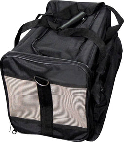 Schoudertas voor huisdieren Gloria Trip Zwart Opvouwbaar 52 x 30 x 30 cm