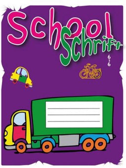 Schrift 165x210mm schoonschrijven 6-3-6 - 10 Stuks