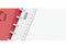 Schrift Adoc A5 21x16 - 5cm ruit 144blz 90gr PP assorti - 10 stuks