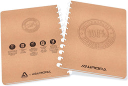 Schrift Adoc BIO A4 ruit 4x8mm 144blz 90gr kraft