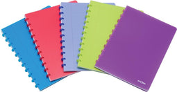 Schrift atoma a4 ruit 4x8mm 144blz pp assorti - 10 stuks