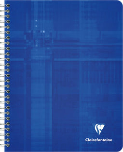 Schrift Clairefontaine A5+ 120blz ruit 5x5mm spiraal assorti | 5 stuks