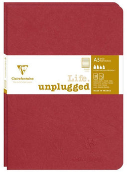 Schrift clairefontaine a5 lijn 96pag 90gr rd 2st