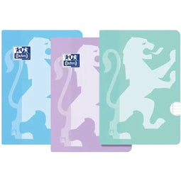 Schrift oxf school a4 lijn 36vel pastel assorti | Seal a 3 stuk | 12 stuks