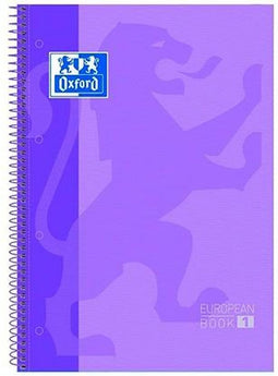 Schrift Oxford Paars A4 (1 Stuks)