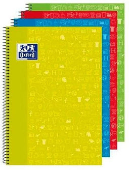 Schrift Oxford Write & Erase 80 Lakens Din A4 (4 Stuks)