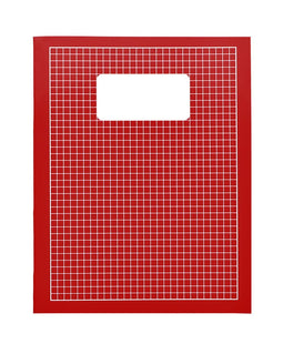 Schrift Qbasic 210x165mm ruit 5mm 80blz assorti | 10 stuks