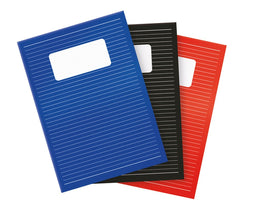 Schrift Qbasic A4 lijn 80blz assorti | 5 stuks