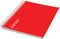 Schrift Qbasic dictaat A5 160blz lijn spiraal rood | 60 stuks