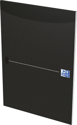 Schrijfblok Oxford Office Smart zwart A4 lijn