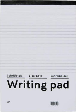 SCHRIJFBLOK QBASIC A4 60GR LIJN 1 stuk