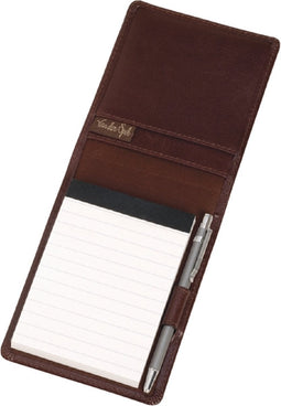 Schrijfmap A7 Vd Spek Rits Pen Buffelleer Bruin