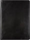 Schrijfmap Maverick All Black A4 met rits en blocnote leer zwart