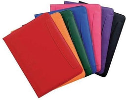 Schrijfmap Messina lederlook A4 roze