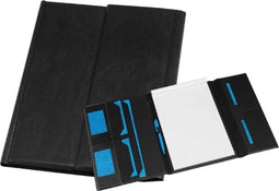 Schrijfmap Rillstab Luik A4 lederlook zwart